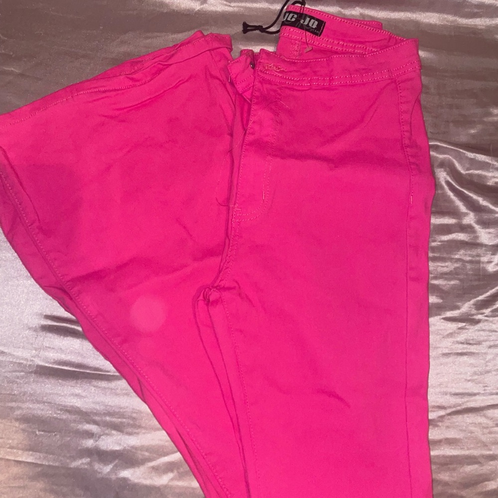 Hot Pink Jeans